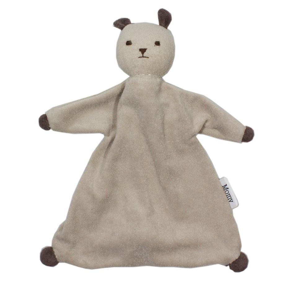 Doudou bambola per Neonati in cotone biologico POTTER orsetto beige