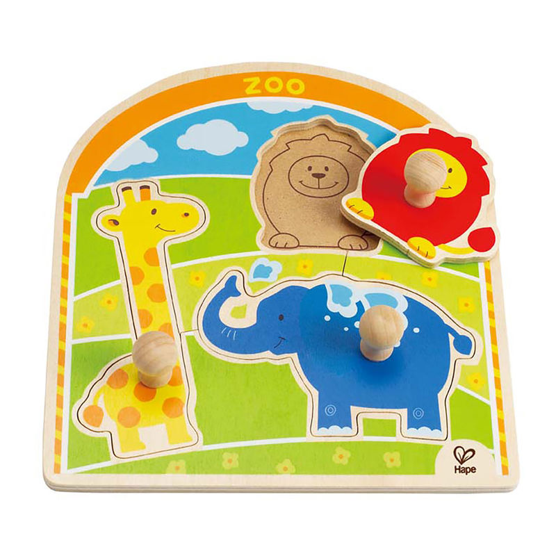 Puzzle con pomelli grandi Allo Zoo