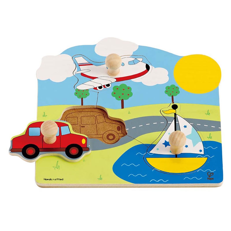 Puzzle con pomelli grandi In Movimento