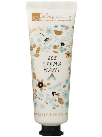 Eco Crema Mani mandorle e frutti rossi - La Saponaria
