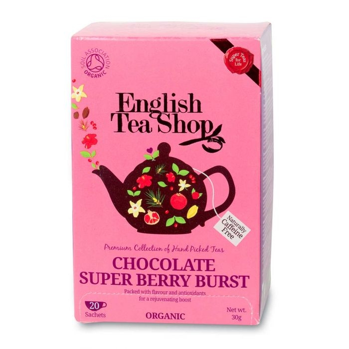 Tisana Rooibos Lampone Ribes e cioccolato 20 bustine