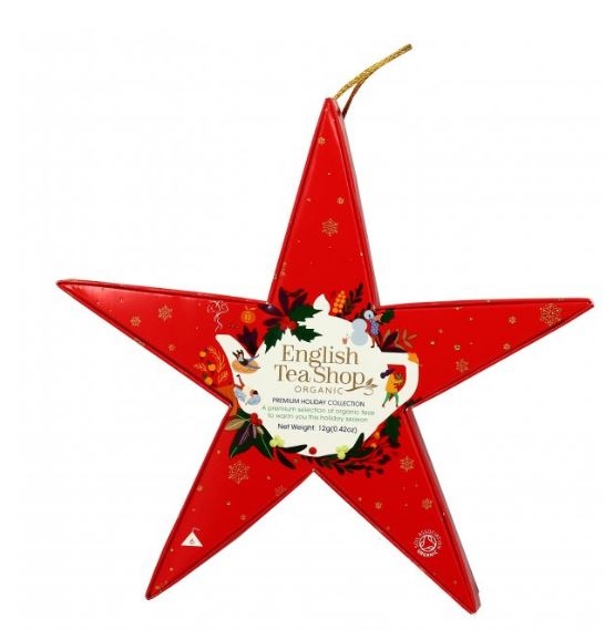 Infusi e Tè in confezione regalo stella Rossa - ENGLISH TEA SHOP