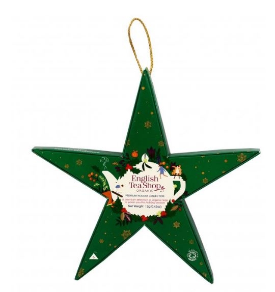 Infusi e Tè in confezione regalo stella Verde - ENGLISH TEA SHOP