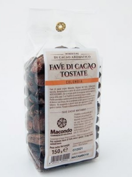 Fave di cacao tostate 150gr
