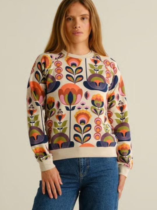 Felpa donna, Ystad Autumn Harvest cotone bio
