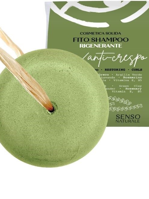 Fito Shampoo solido RIGENERANTE MAXI capelli ricci anticrespo