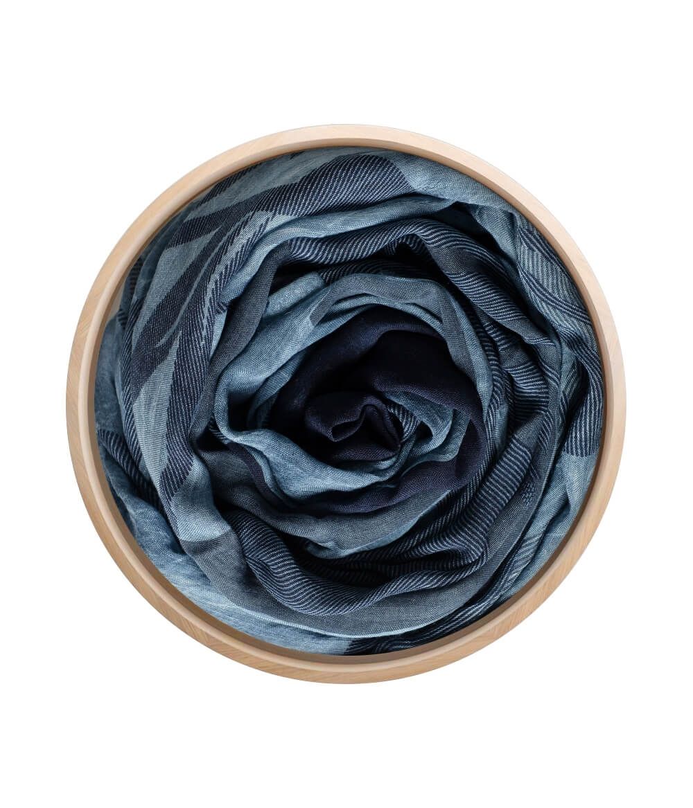 Foulard sciarpa in bamboo Klee Grigo bluastro