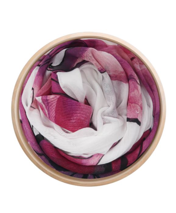 Foulard Bamboo De Chirico Verde