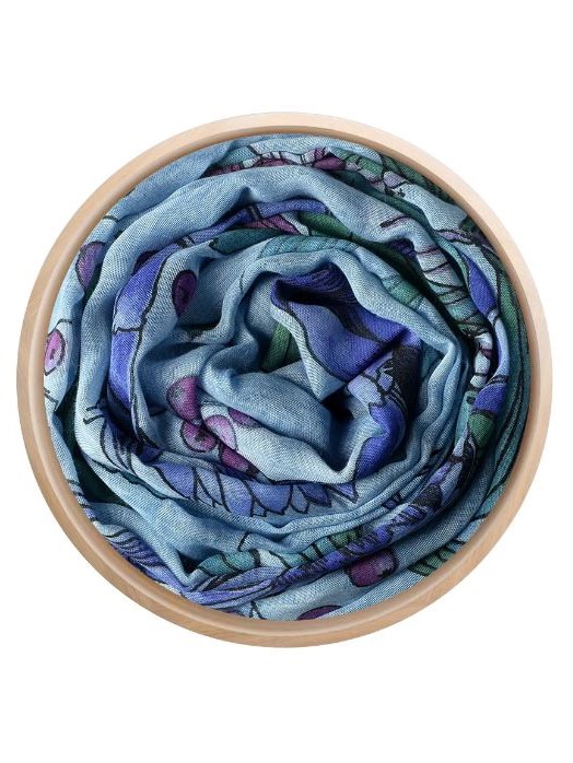 Foulard bamboo Durer Azzurro