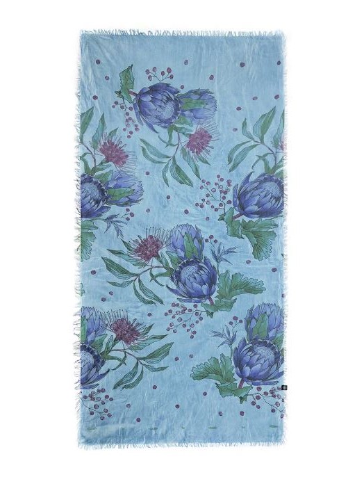 Foulard bamboo Durer Azzurro