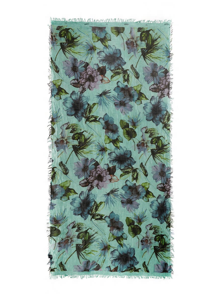 Foulard Bamboo Gauguin Verde