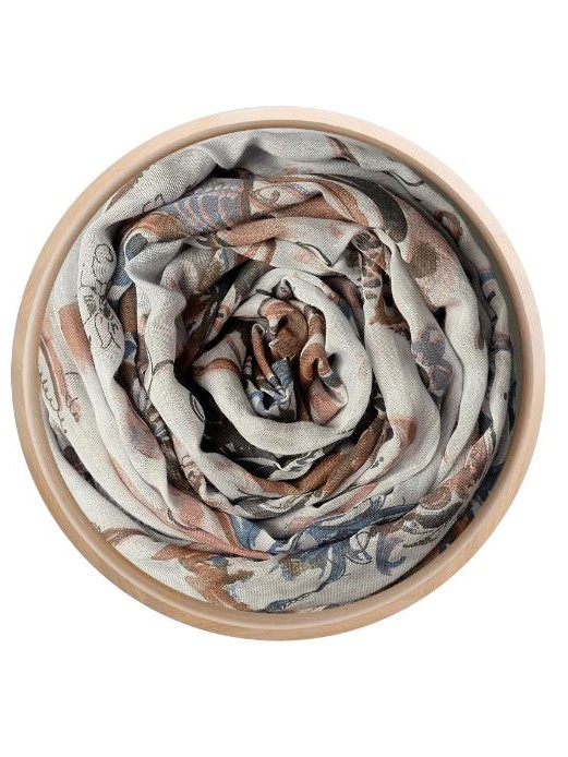 Foulard bamboo Goya grigio