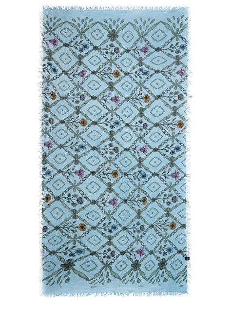 Foulard bamboo Lautrec Azzurro