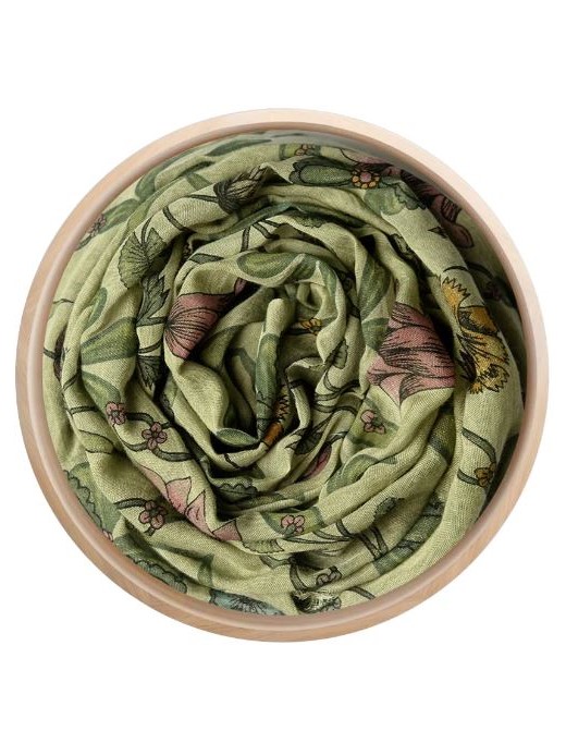 Foulard bamboo Lautrec Verde oliva