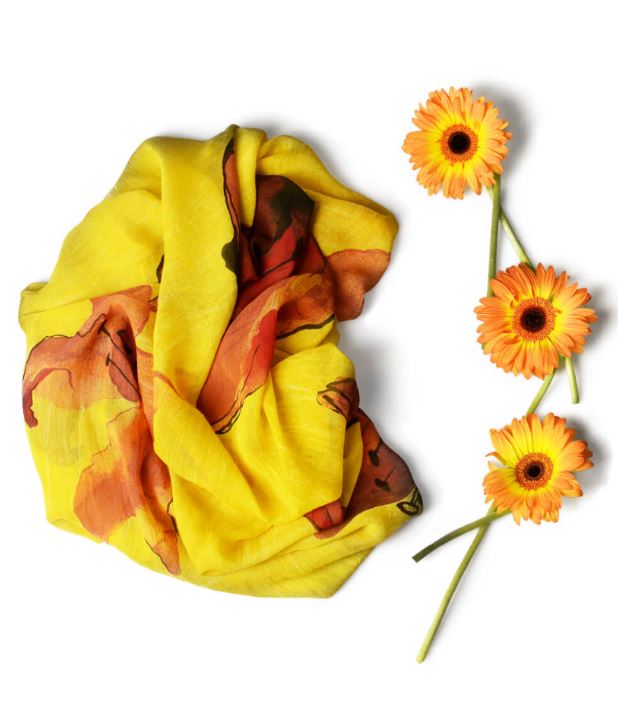Foulard in bamboo Degas fiallo