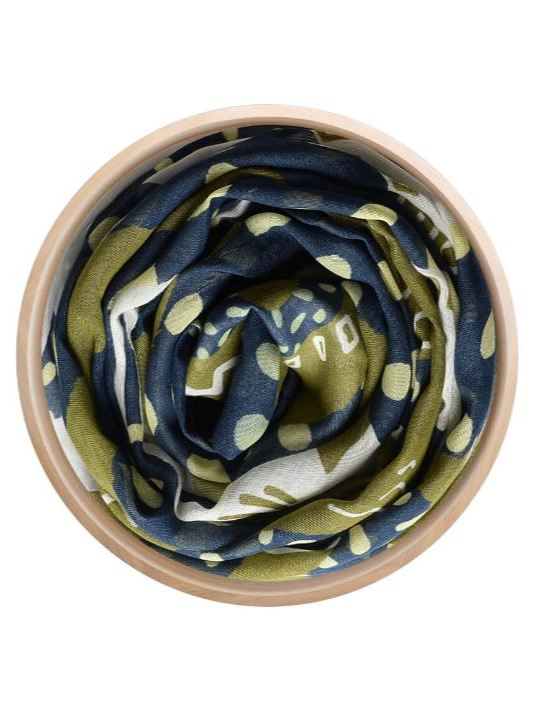 Foulard in bamboo Haring avorio