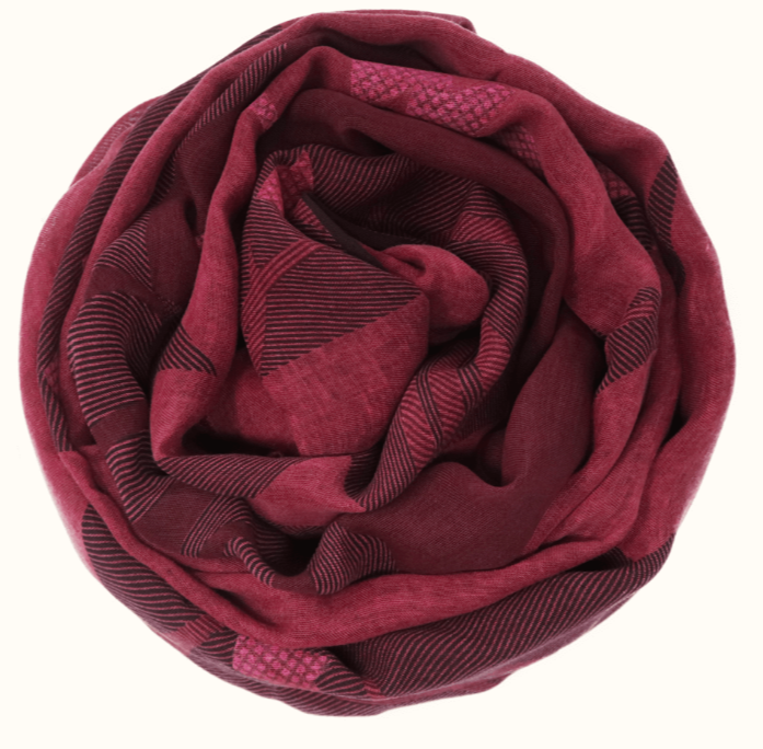 Foulard sciarpa Bamboo Klee Porpora 53