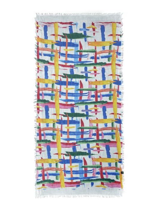 Foulard sciarpa Bamboo Mirò Grigio chiaro
