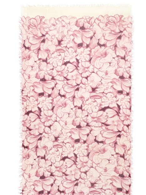 Foulard bamboo Rubens Rosa