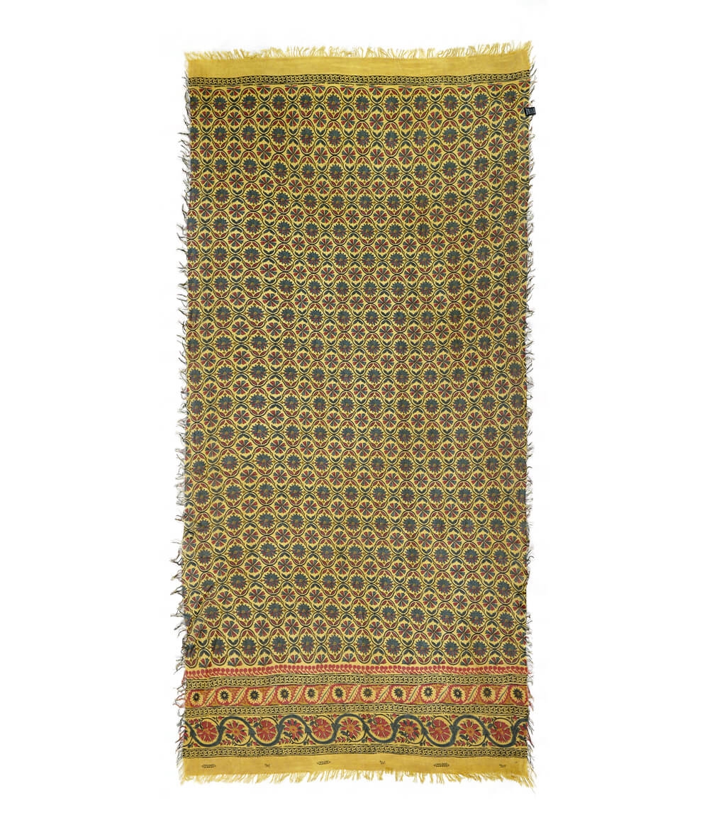 Foulard sciarpa Bamboo Gaudi senape