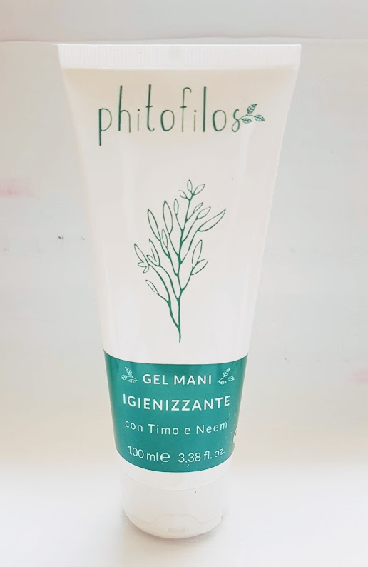 GEL igienizzante mani con timo e neem Biologico - PHITOFILOS - 100 ml