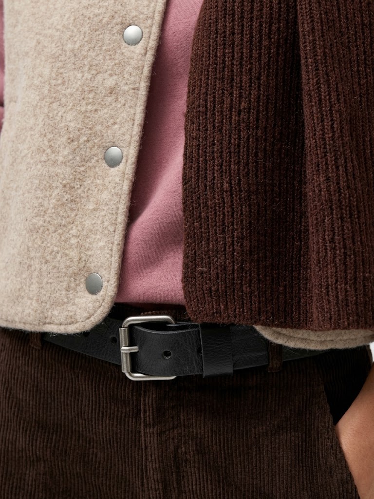 Gilet in cotone bio orsetto Beige