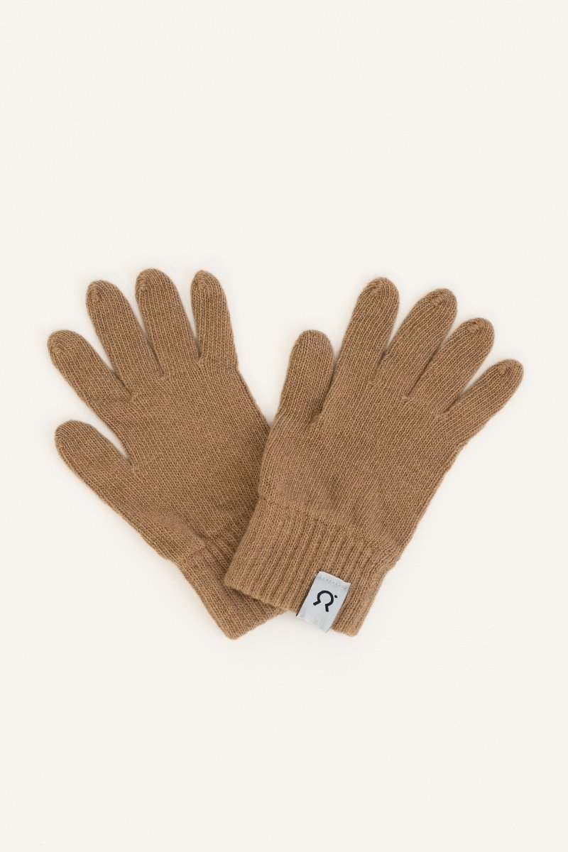 Guanti in cashmere rigenerato DONNA Beige -  Rifò