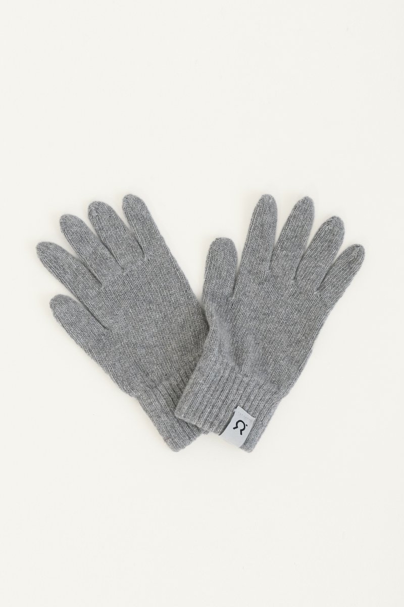 Guanti in cashmere rigenerato DONNA Grey - Rifò