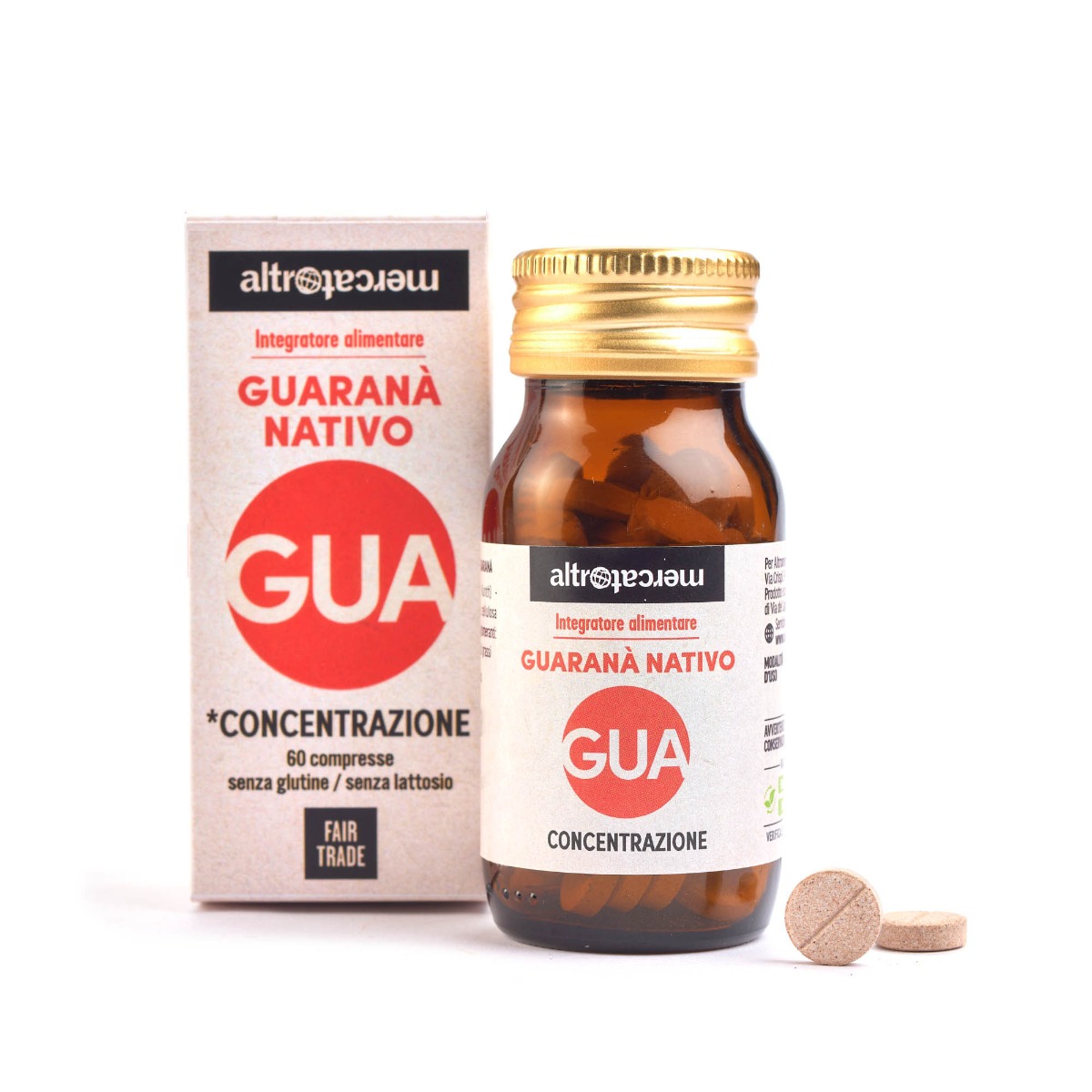 Guaranà in compresse Altromercato.