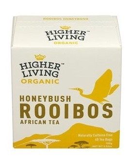 Tisana Rooibos e Honeybush HIGHER LIVING BIO 40 bustine