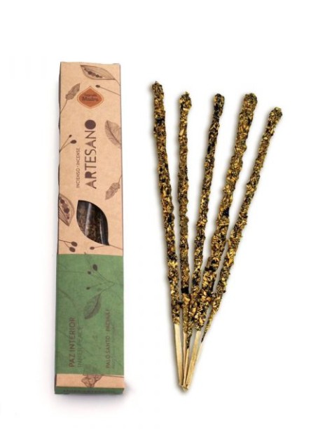 Incenso naturale Palo santo e Patchouli Pace interiore