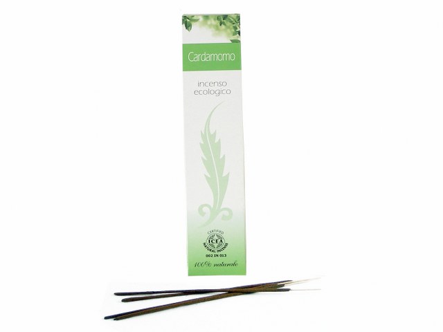 Incenso ecologico 12 bastoncini Cardamomo