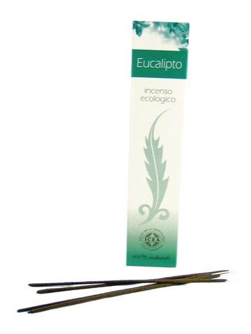 Incenso naturale indiano in 12 bastoncini ecologico Eucalipto