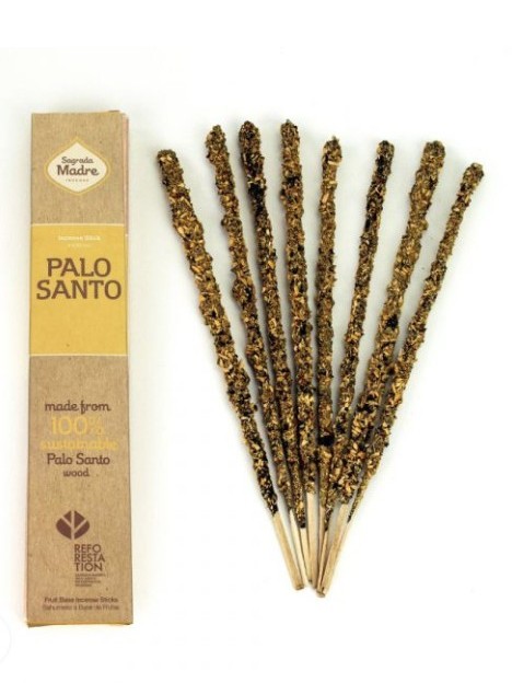 Incenso naturale al palo santo in bastoncini Sagrada Madre