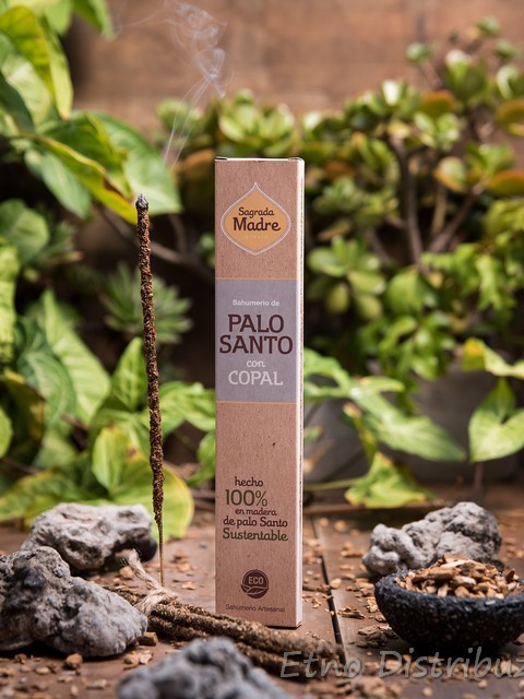 Incenso naturale, palo santo e Copal in bastoncini Sagrada Madre
