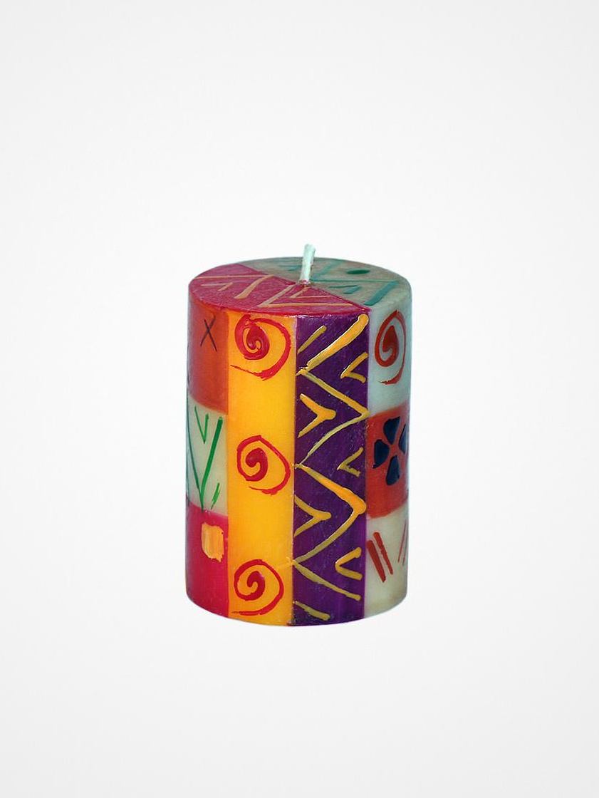 Candela dipinta Indabuko 5x7