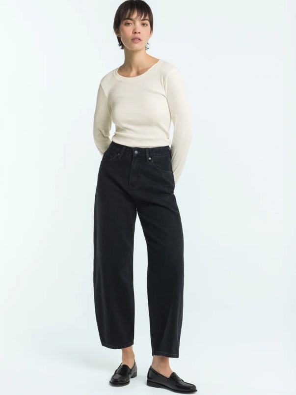 Jeans donna balloon LEILA, Kings of Indigo Holo Black
