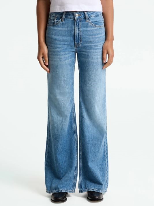 Jeans donna flare JANE hopcete electric mid