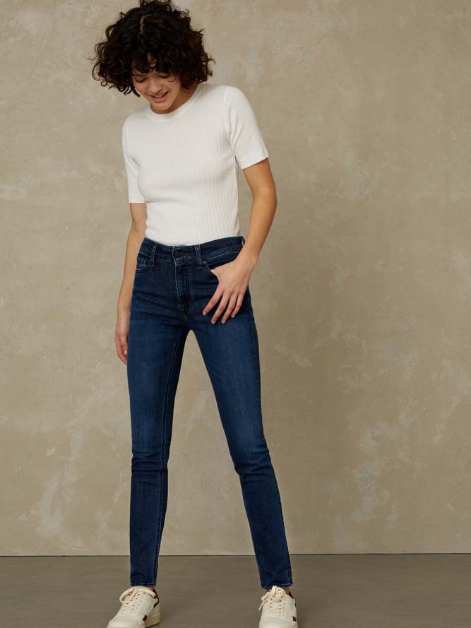 Jeans Kings of Indigo Juno medium clean used, skinny
