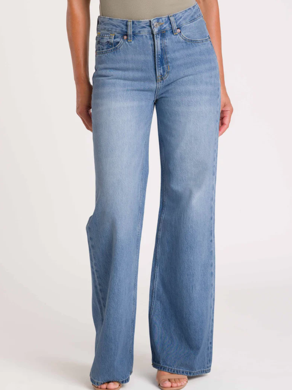 Jeans Kings of Indigo JANE holo vintage light blue