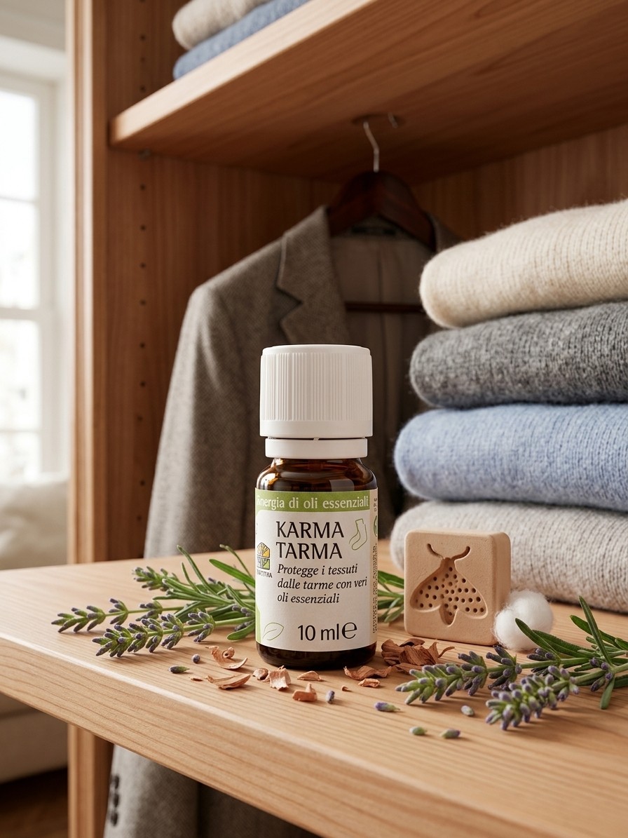 Karma tarma profumo anti tarme, Olfattiva 