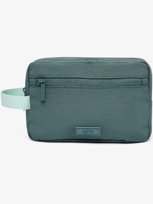 Trousse da viaggio, Kei Double Verde Lauro (Laurel) - Lefrik