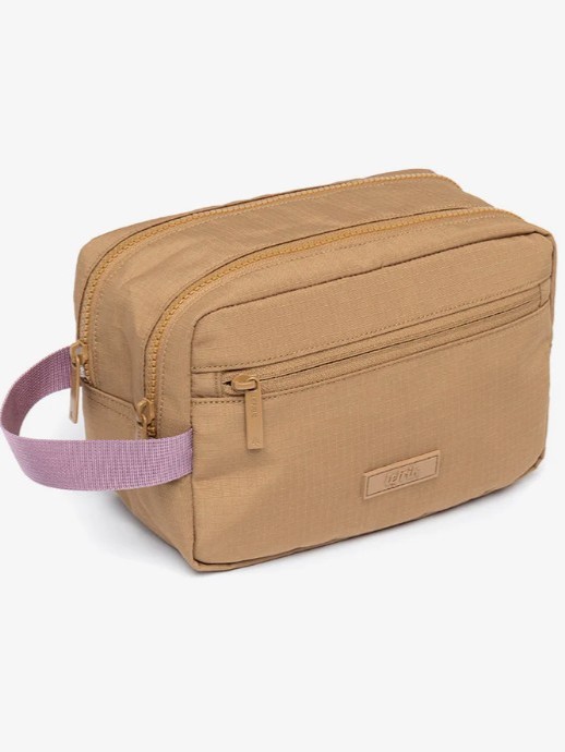 Trousse da viaggio, Kei Double Beige Toffee - Lefrik