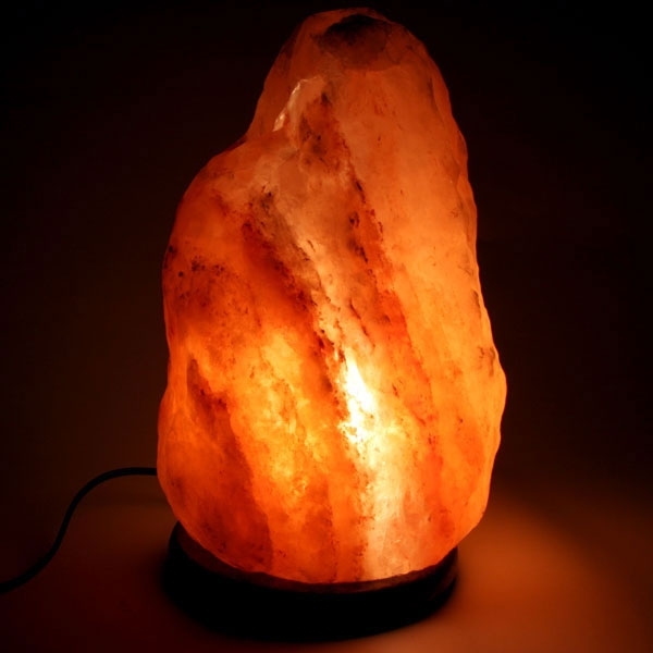 Lampada di sale grande - colore e forma sono indicativi