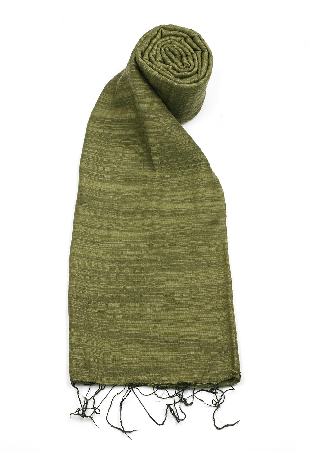 Sciarpa LAN 50% seta 50% cotone Tinta Unita CYPRESS