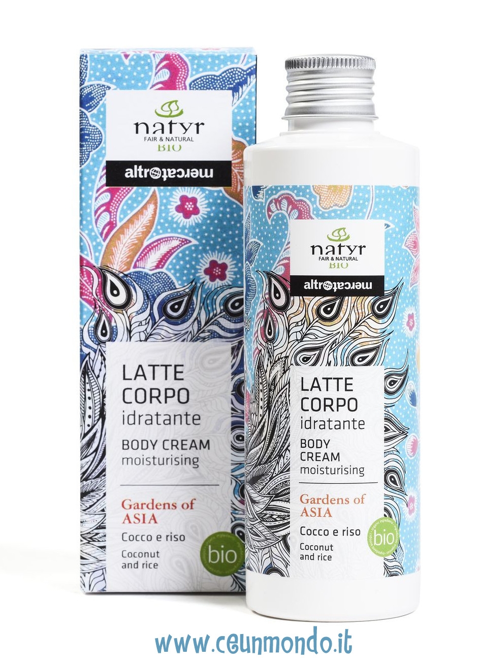 Latte corpo con cocco e riso BIO