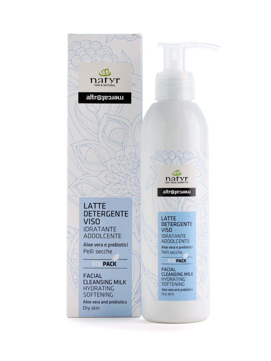 Latte Detergente Viso Aloe idratante Natyr