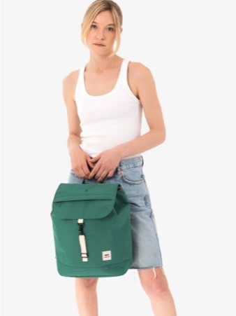 Zaino Lefrik SCOUT in tessuto sostenibile Green Bauhaus