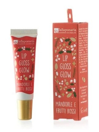 Lip gloss GLOW frutti rossi La Saponaria