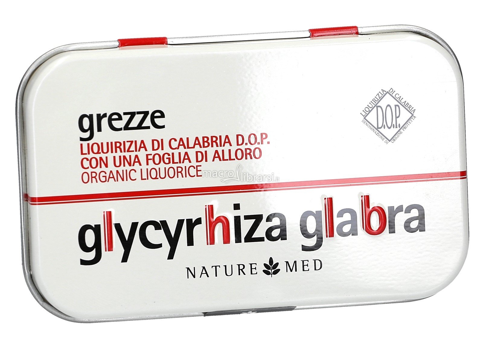 Liquirizia LE GREZZE DOP naturale della Calabria in scatola
